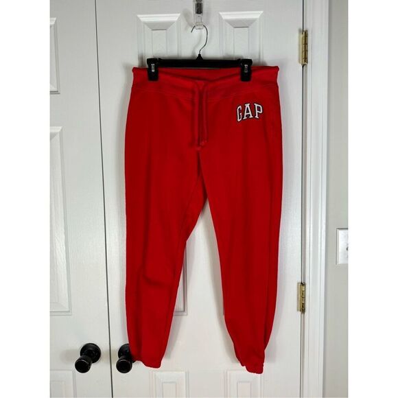 GAP Pants - Gap Womens Red Jogger Pants Size M